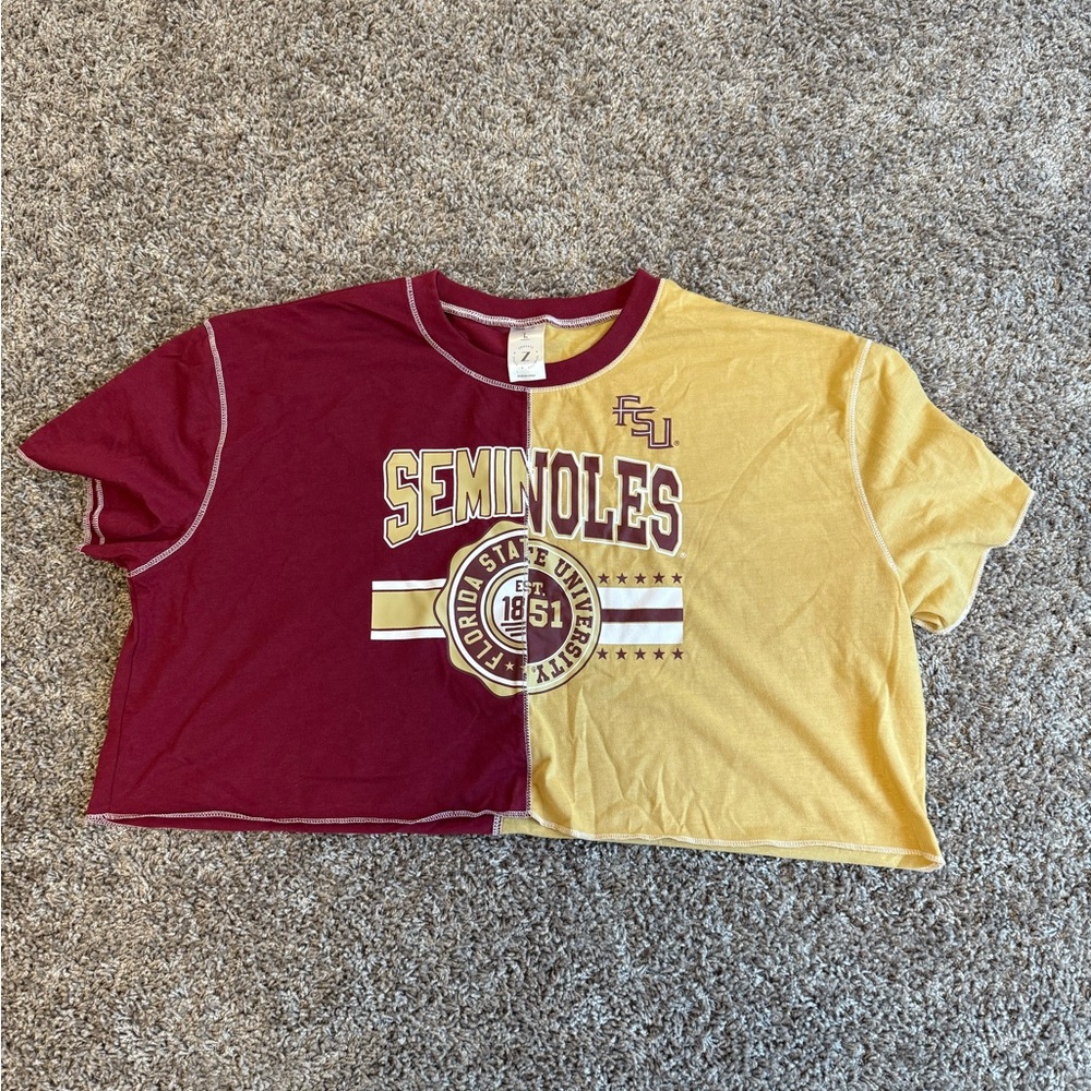 Women's FSU Cropped Tee